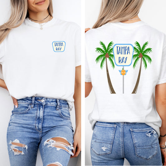 Palm Trees and Tampa Bay Tee